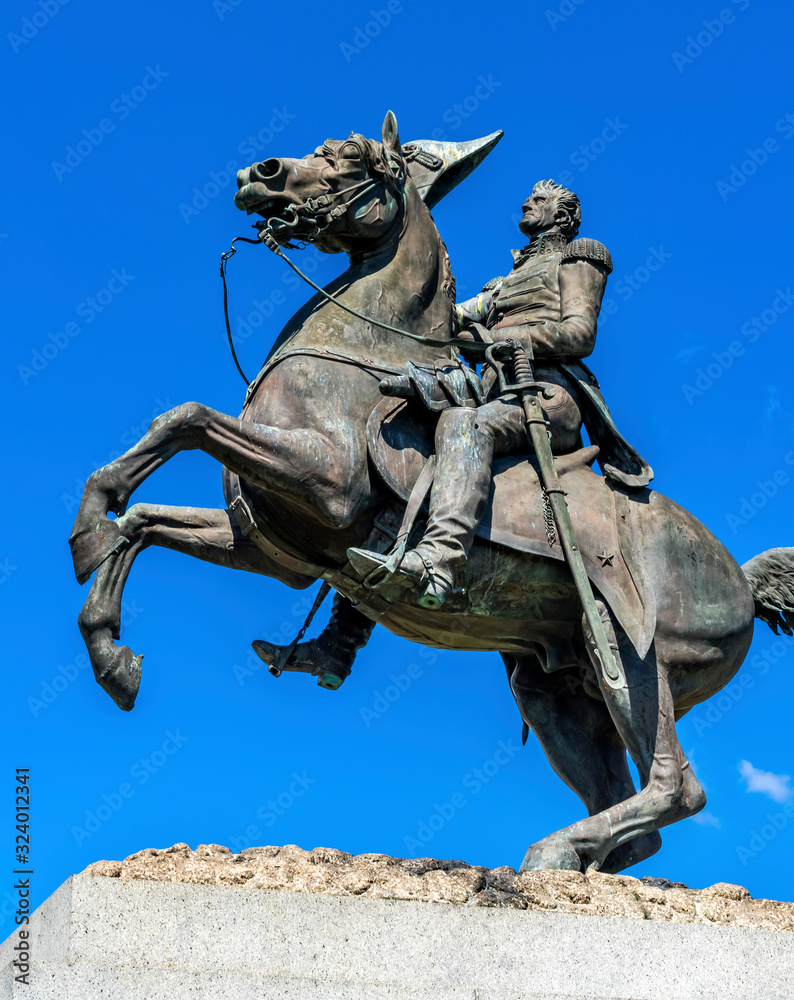 Andrew Jackson Statue Square New Oreleans Louisiana Andrew Jackson Statue Square New Oreleans Louisiana