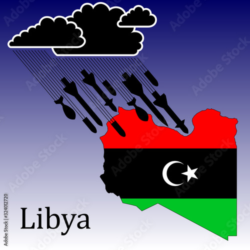 The war in Libya, a thundercloud is approaching the country, an attack by missiles and cannon shells