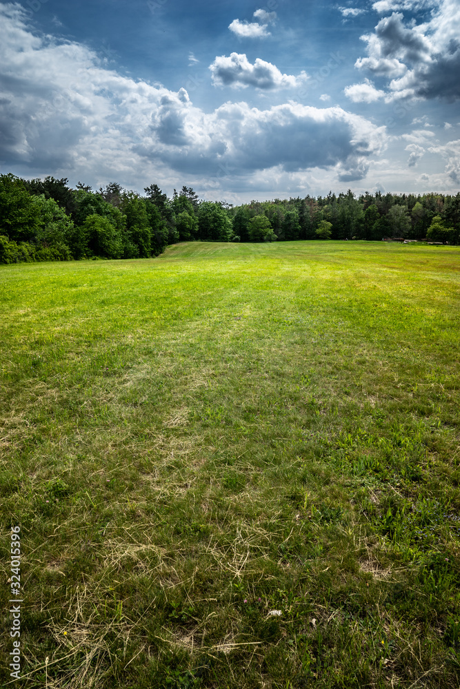Obraz premium Fields and landscape of Central Bohemia