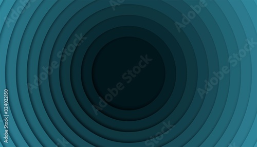 Abstract geometric background with paper cut shapes.
