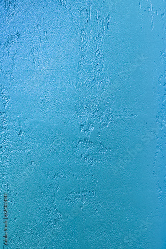 Texture of blue painted wall