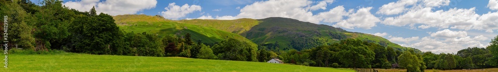 Beautiful nature landscape around Lake Windermere Beautiful nature landscape around Lake Windermere