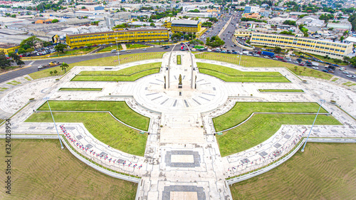 Plaza de la Bandera Republica Dominicana  photo