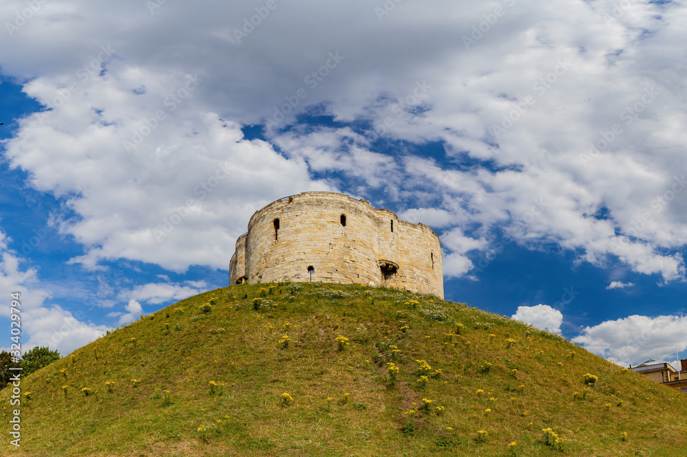 Morning view of the Clifford's Tower