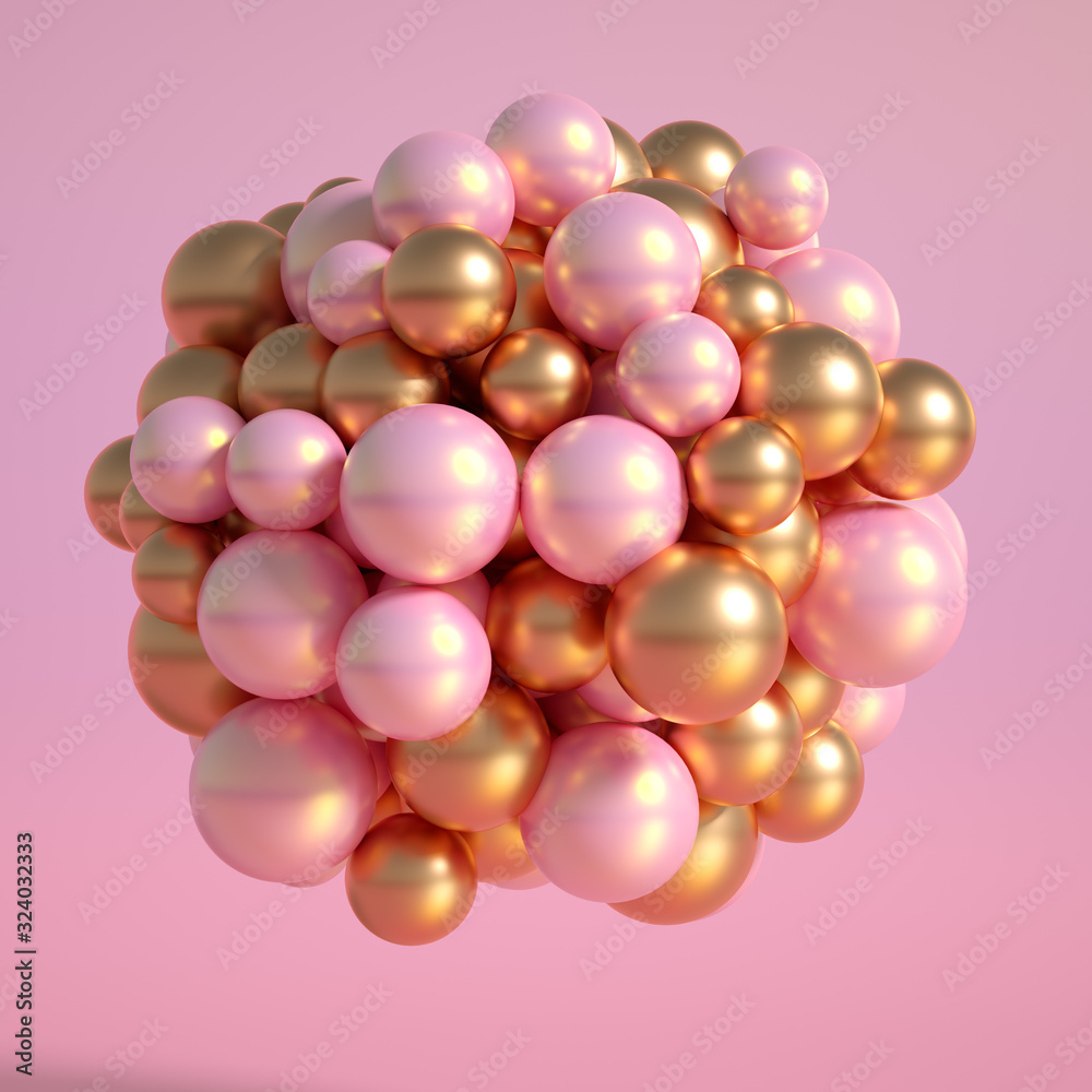 Abstract atom, ball, shape. 3d illustration, 3d rendering. Abstract atom, ball, shape. 3d illustration, 3d rendering.