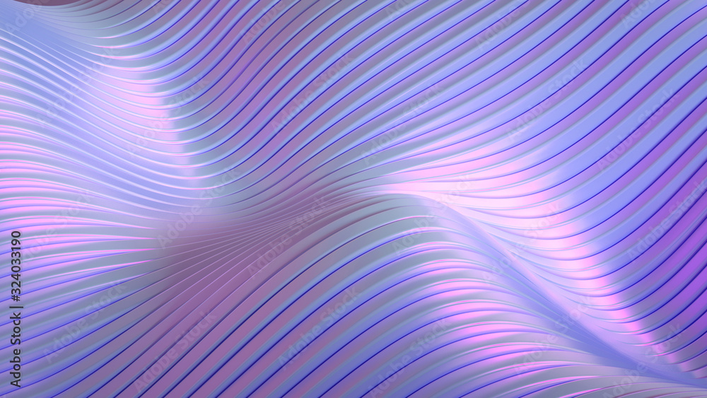 Smooth line background. 3d illustration, 3d rendering. Smooth line background. 3d illustration, 3d rendering.
