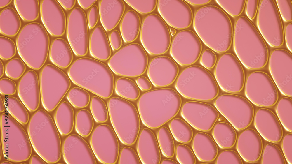 Abstract won with grid cells. 3d illustration, 3d rendering. Abstract won with grid cells. 3d illustration, 3d rendering.