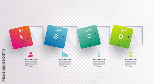 Price list widget with 3 payment plans for online services, pricing table for websites and applications.