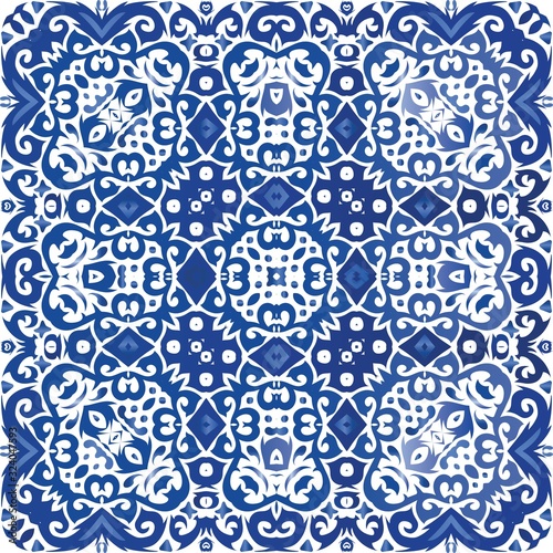 Portuguese vintage azulejo tiles.