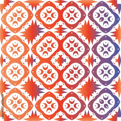 Antique talavera tiles patchwork.
