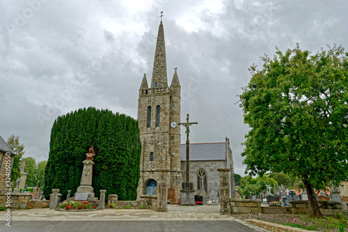 Église Saint-Chéron de Cavan, Côtes-d'Armor, Bretagne, France