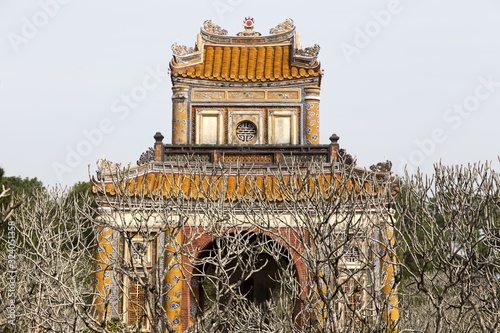 Royal Tomb Necropolis of Emperor Tu Duc in Hue, Vietnam