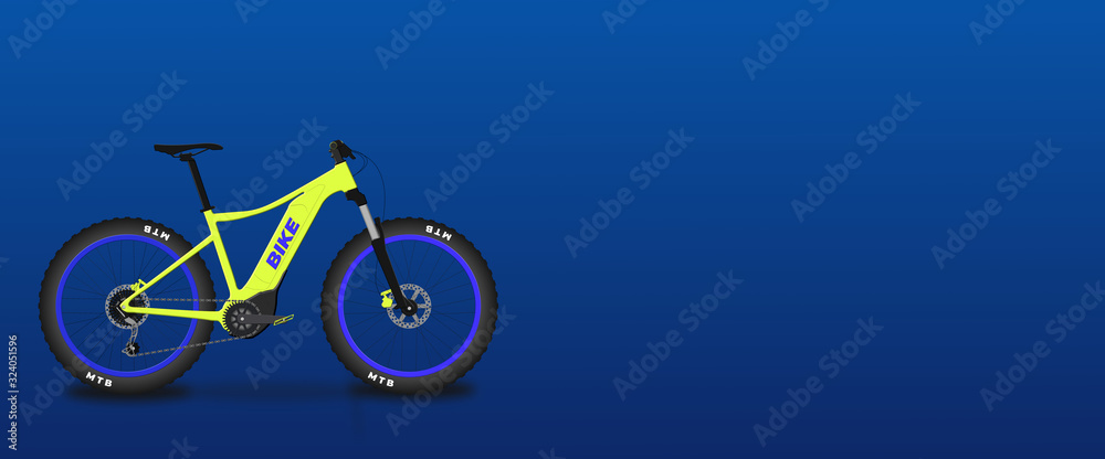 Fototapeta premium Mountainbike
