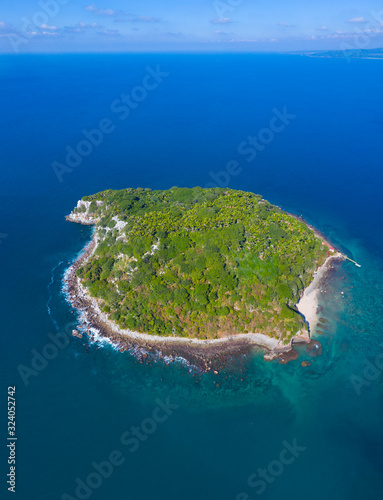 Coral Island, Rincon de Guayabitos, Compostela municipality, Pacific Ocean, Riviera Nayarit, Nayarit State, Mexico, Central America, America