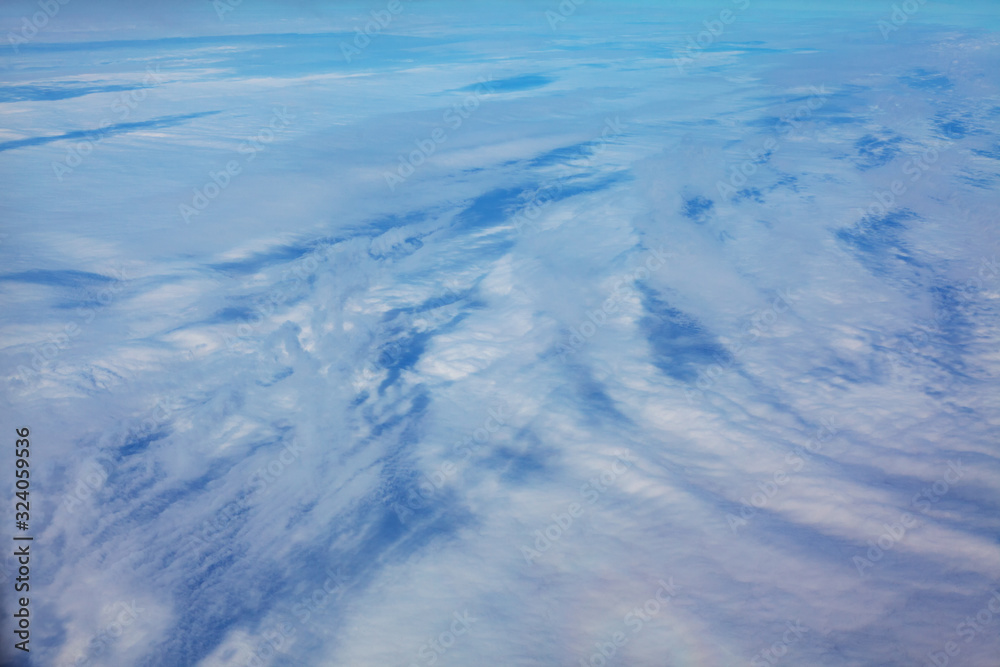 Fototapeta premium abstract background of snowy clouds
