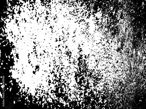 Abstract background. Black and white texture.