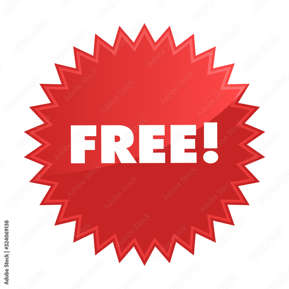 Free badge, special offer promotion. Call to action stickers or labels. Free badge, special offer promotion. Call to action stickers or labels.
