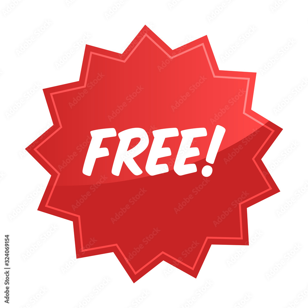 Free badge, special offer promotion. Call to action stickers or labels. Free badge, special offer promotion. Call to action stickers or labels.