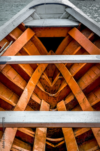 detail of a boat