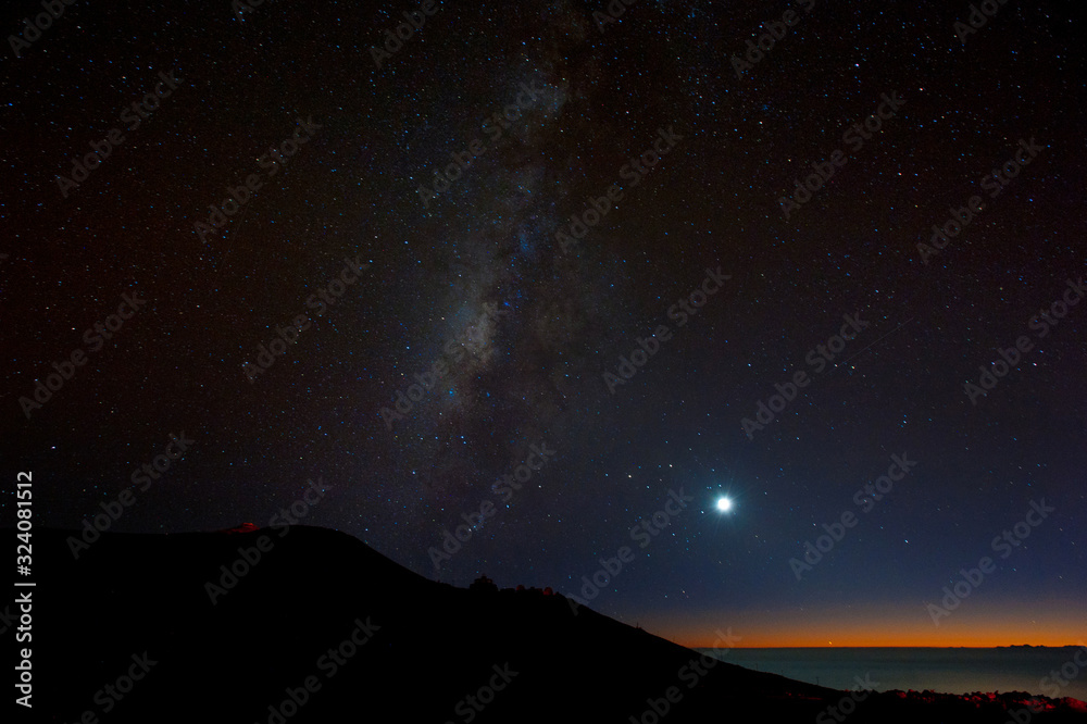 New Moon and Milky Way