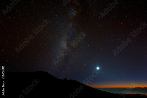 New Moon and Milky Way
