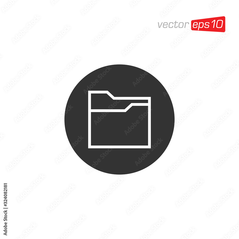 Manager File Icon Symbol Design Vector Manager File Icon Symbol Design Vector