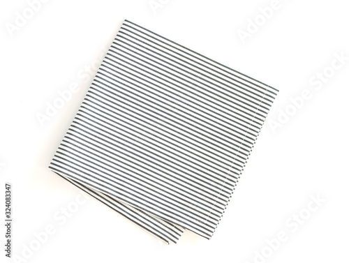 napkin isolated on white background.
