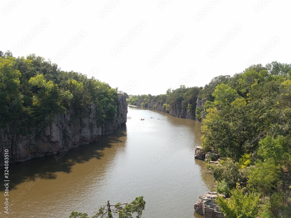 Fototapeta premium bridge over river