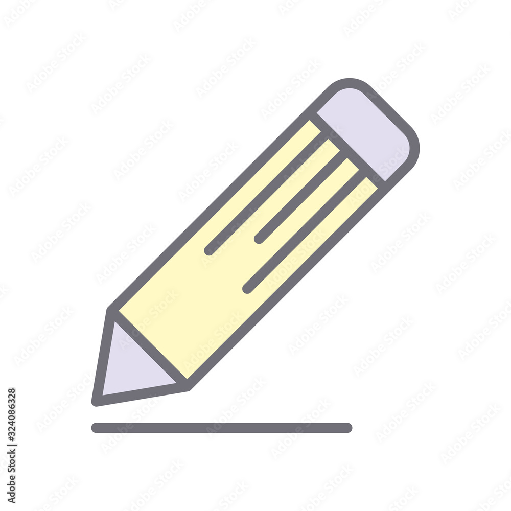 Pencil icon vector design templates Pencil icon vector design templates
