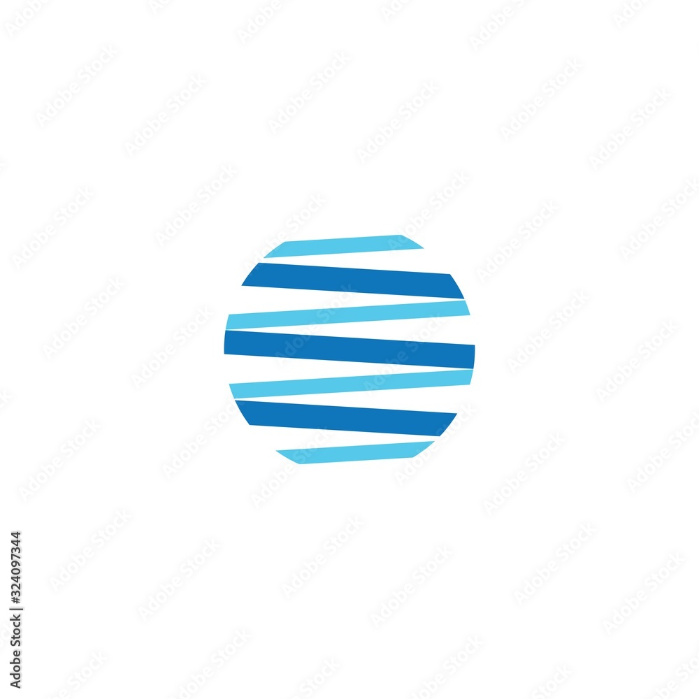 wave logo template vector icon design wave logo template vector icon design