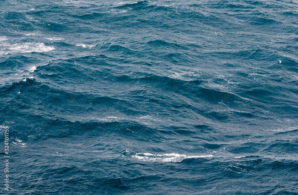 Fototapeta premium Stormy sea in the afternoon