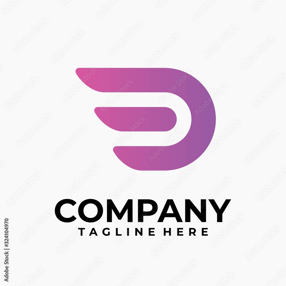 initial letter d logo design vector inspiration initial letter d logo design vector inspiration