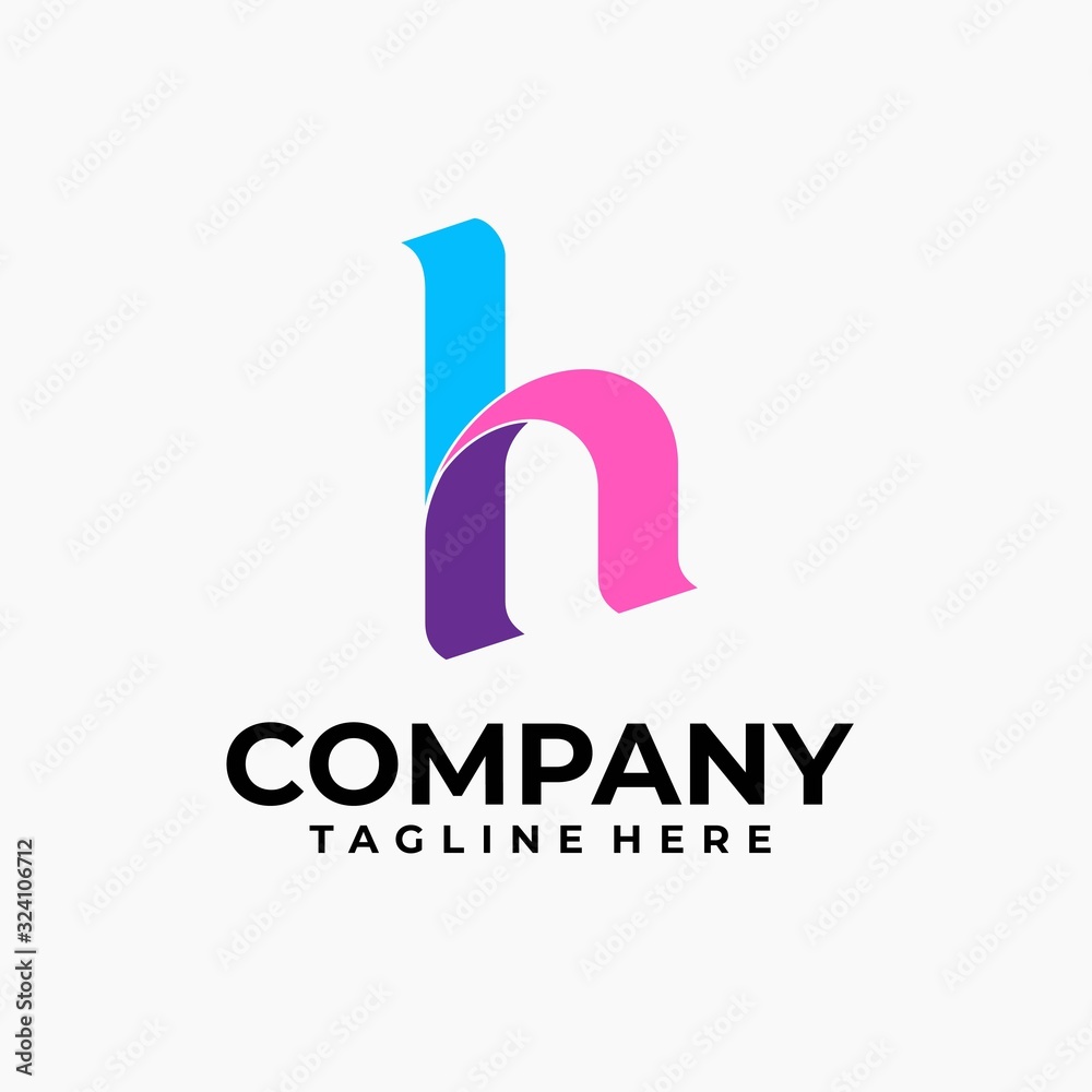 initial letter h logo design vector inspiration initial letter h logo design vector inspiration