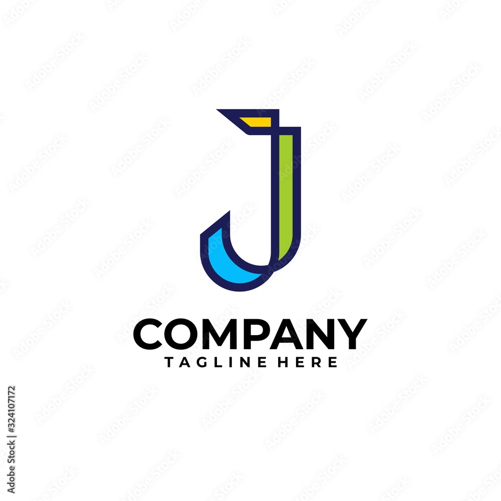 initial letter j logo design vector inspiration initial letter j logo design vector inspiration