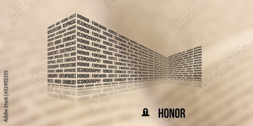 Obraz na plátně honor