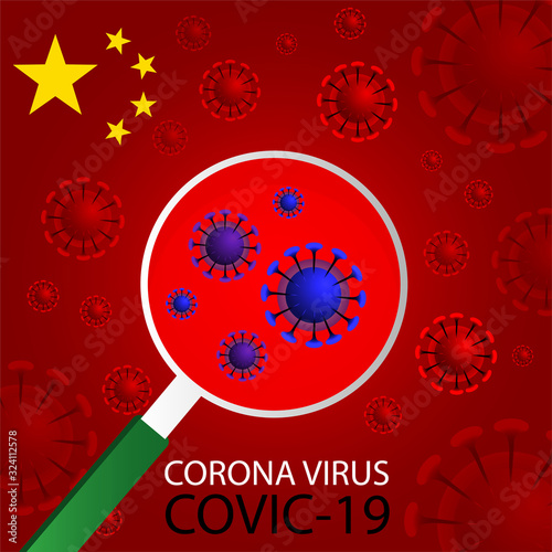 Dangerous chinese ncov corona virus, covic-19