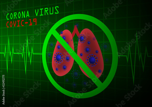 Dangerous chinese ncov corona virus, covic-19