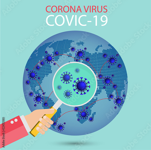 Dangerous chinese ncov corona virus, covic-19
