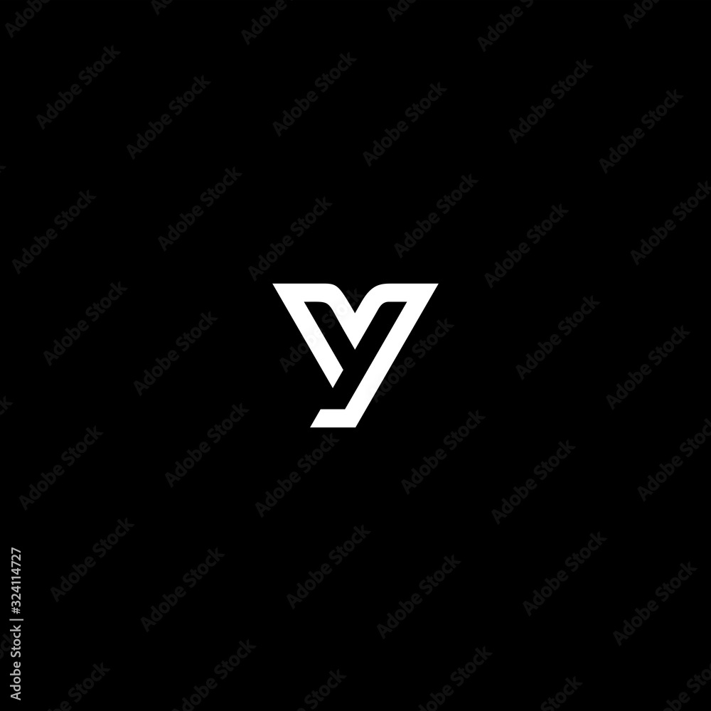 Y line logo vector initial letter design Y line logo vector initial letter design