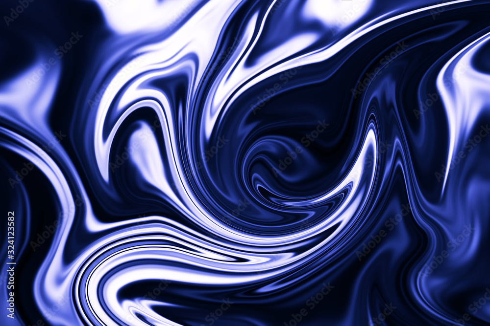 Obraz premium Abstract background of colorful liquid liner. Abstract texture of liquid acrylic.