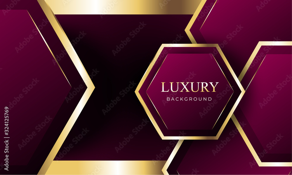 Luxury background. black , gold and maroon color gradient style. High  quality resolution , Vector illustration. Stock Vector | Adobe Stock