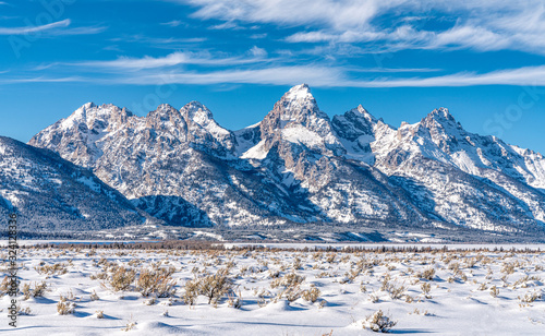 Grand Teton National Park In Winter