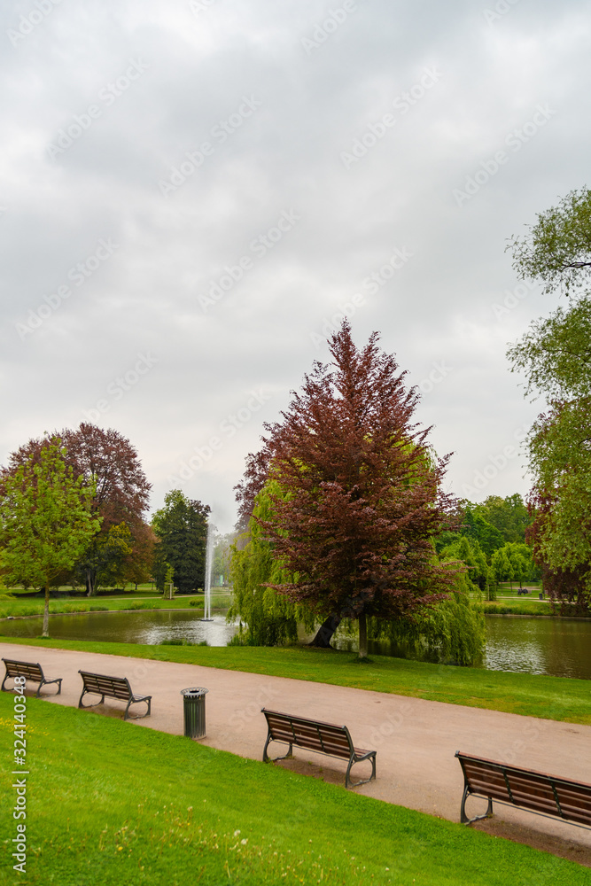 Fototapeta premium ストラスブール オランジュリー公園
