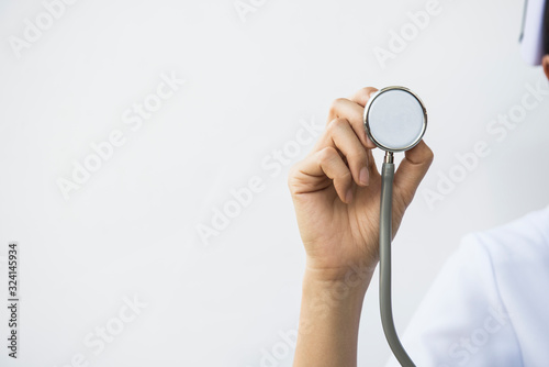 Heathcare concept ,isolated on white blackground
