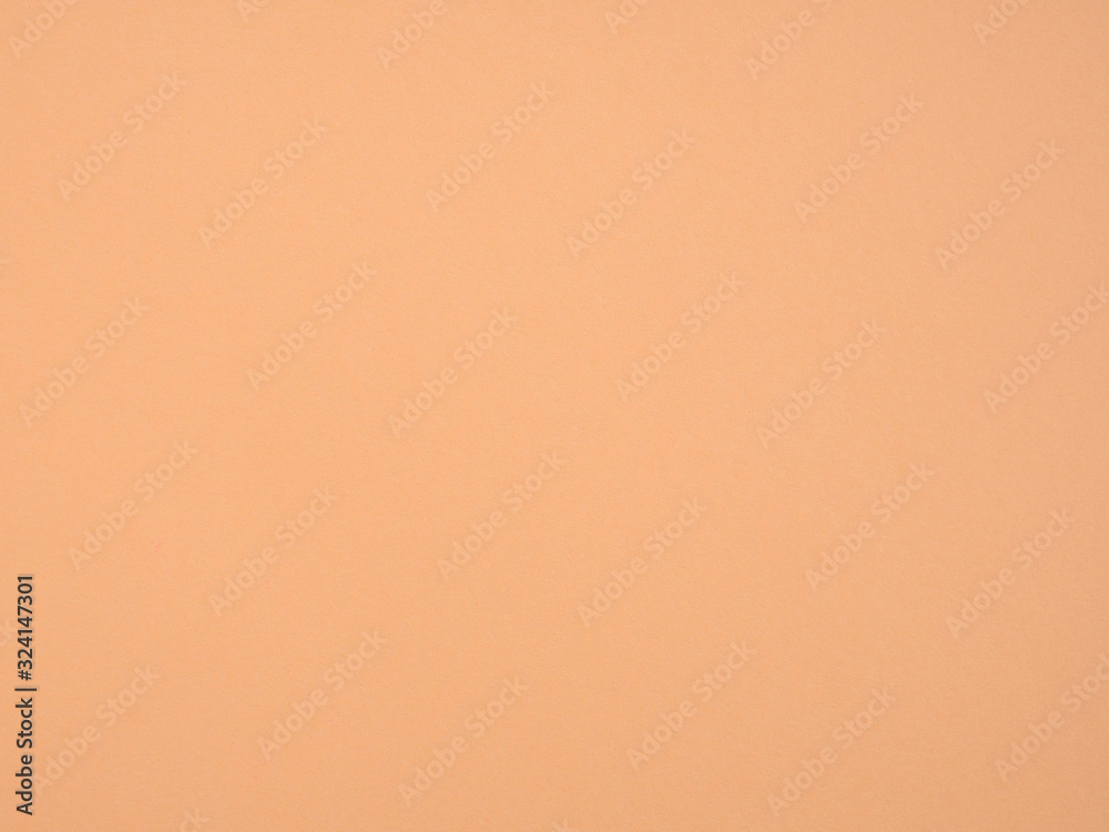 Bright soft orange paper for background and design.