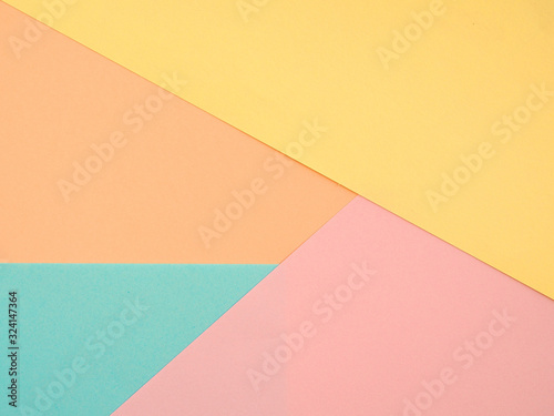  Pastel colored paper background texture for design.