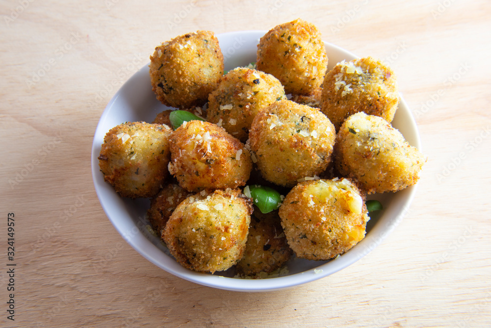Deep Fried Risotto Balls Deep Fried Risotto Balls