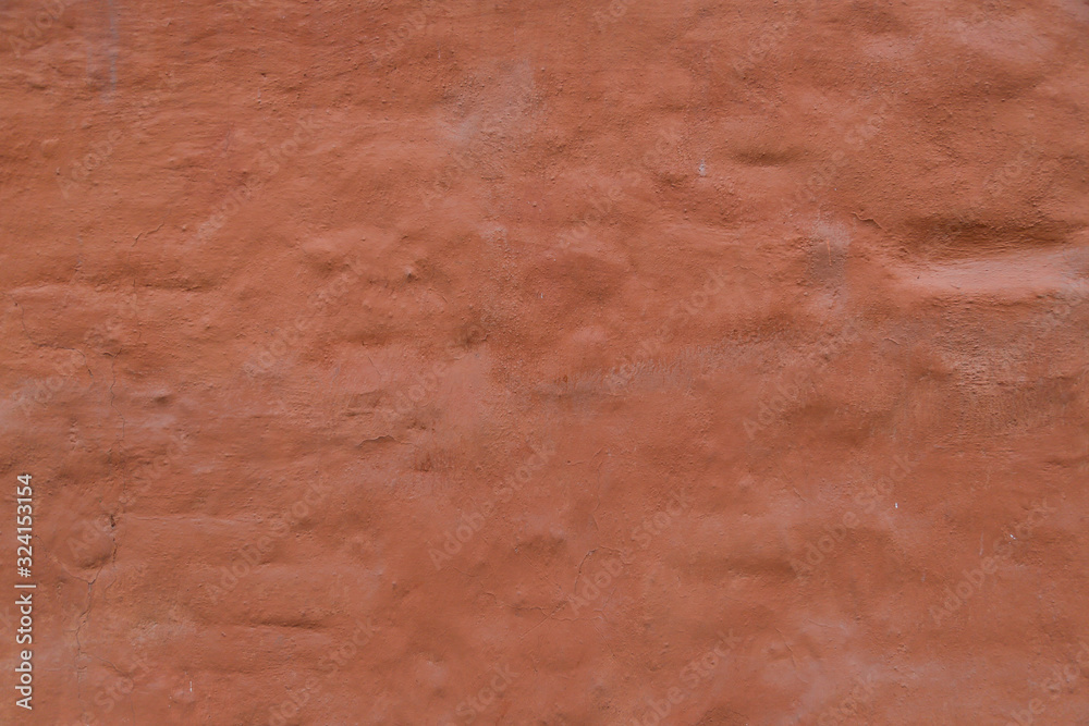 red rough concrete wall abstract background