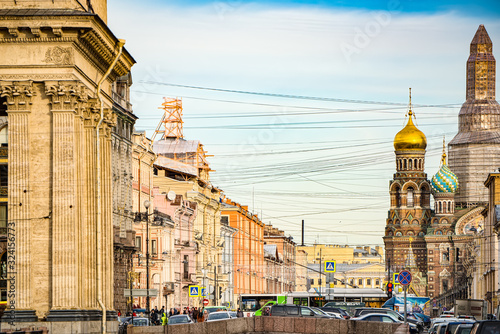 Gribobedov's Canal. Kazan Temple and the Cathedral of the Savior on Spilled Blood. © BRIAN_KINNEY