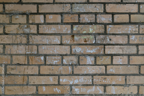 gray rough brick wall abstract background